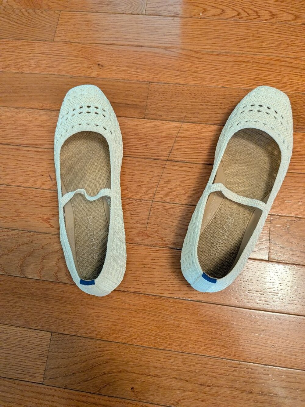 The Max Square Mary Jane Sandy Crochet size 8.5 EUC